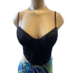 Primark Collection Women's Size 38B Full Coverage Bra Black Adjustable NWT
